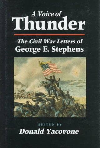Cover of A voice of thunder by George E. Stephens
