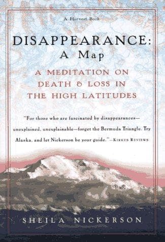 Cover of Disappearance, a map by Sheila B. Nickerson