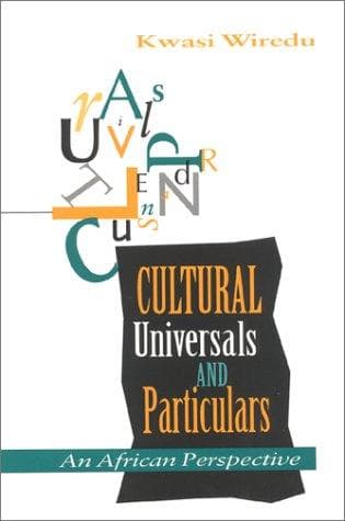 Cover of Cultural Universals and Particulars by Kwasi Wiredu