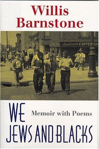 Cover of We Jews and Blacks by Willis Barnstone