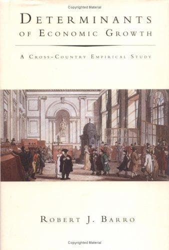 Cover of Determinants of economic growth by Barro, Robert J