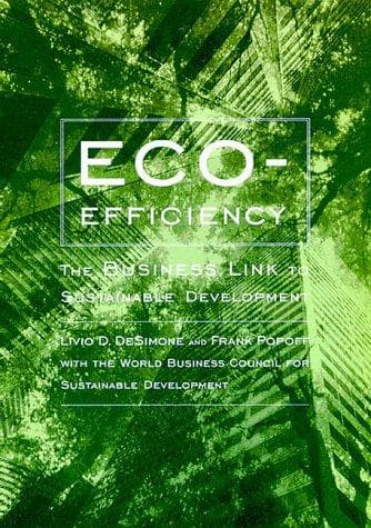 Cover of Eco-efficiency by Livio D. DeSimone