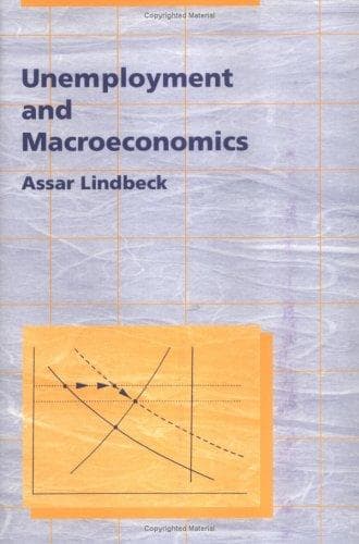 Cover of Unemployment and macroeconomics by Assar Lindbeck