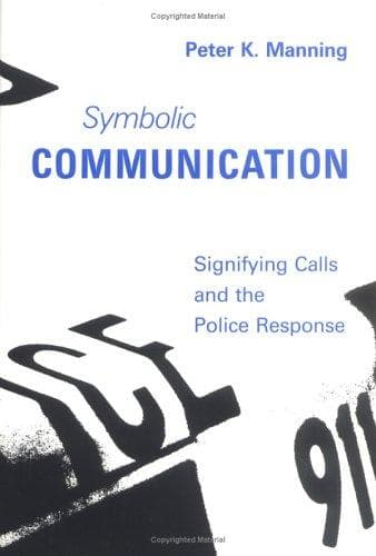 Cover of Symbolic Communication by Peter K. Manning