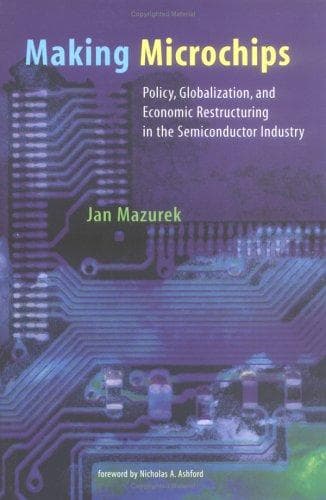 Cover of Making microchips by Jan Mazurek