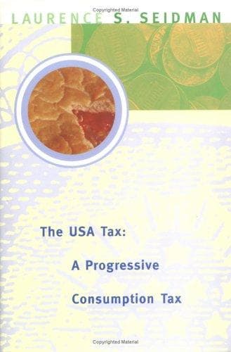 Cover of The USA tax by Laurence S. Seidman