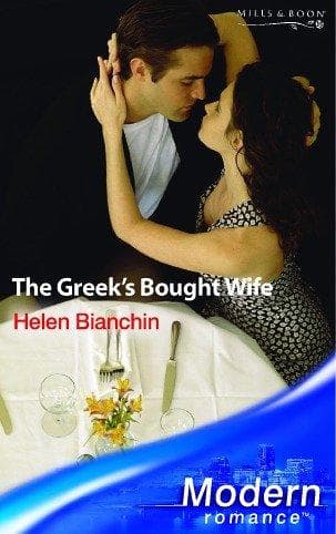 Cover of The Greek's Bought Wife by Helen Bianchin