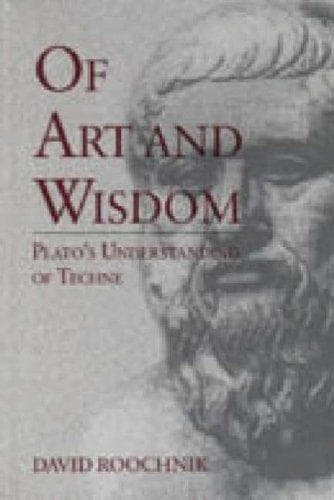 Cover of Of art and wisdom by David Roochnik