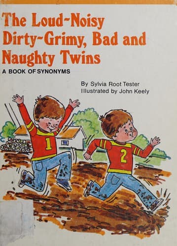 Cover of The loud-noisy, dirty-grimy, bad and naughty twins by Sylvia Root Tester