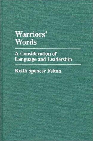 Cover of Warriors' words by Keith Spencer Felton