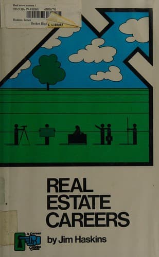 Cover of Real estate careers by James Haskins