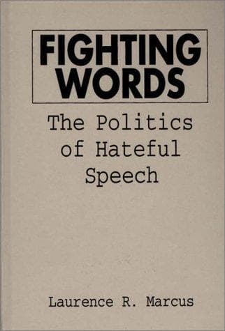 Cover of Fighting Words by Laurence R. Marcus