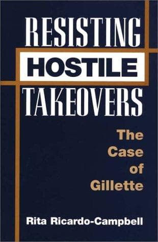 Cover of Resisting hostile takeovers by Rita Ricardo-Campbell