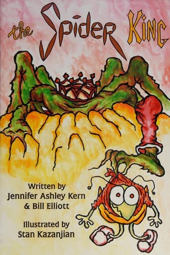 Cover of The adventure of Golly Cricket and the Spider King by Jennifer Ashley Kern