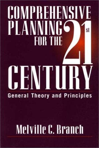 Cover of Comprehensive planning for the 21st century by Melville Campbell Branch