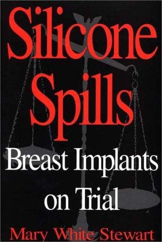 Cover of Silicone spills by Mary White Stewart