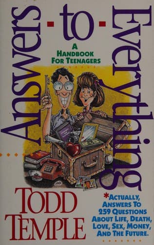 Cover of Answers to everything by Todd Temple