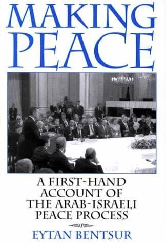 Cover of Making peace by Eytan Bentsur