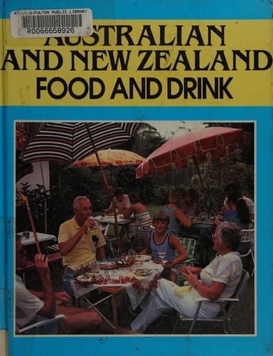 Cover of Australian and New Zealand food and drink by Christine Osborne