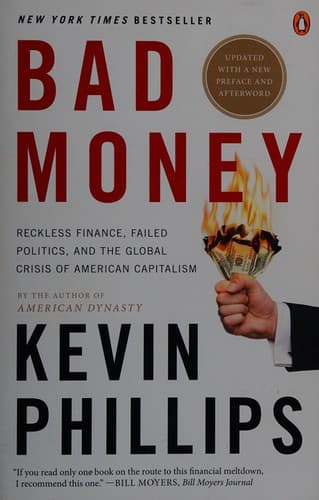 Cover of Bad money by Kevin Phillips