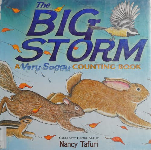 Cover of The very big scary storm by Nancy Tafuri
