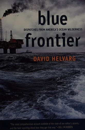 Cover of Blue frontier by David Helvarg