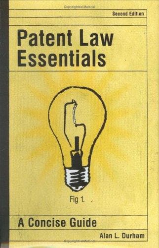 Cover of Patent law essentials by Alan L. Durham