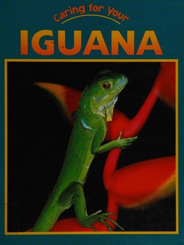 Cover of Caring for your iguana by Elizabeth Simon