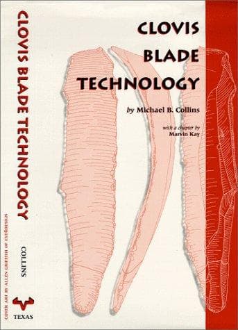 Cover of Clovis blade technology by Michael B. Collins
