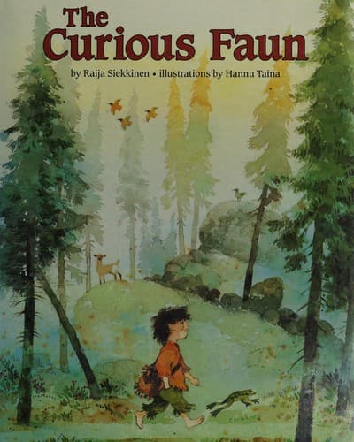 Cover of The curious faun by Raija Siekkinen