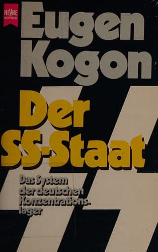 Cover of Der SS-Staat by Eugen Kogon