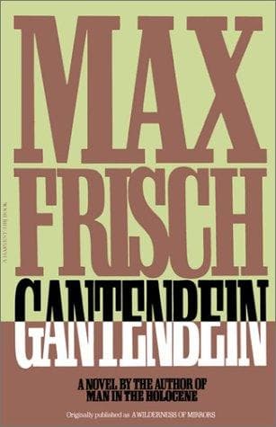 Cover of Gantenbein by Max Frisch