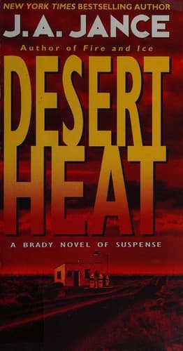 Cover of Desert heat by J. A. Jance