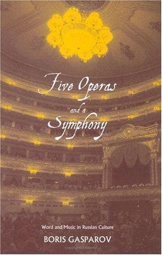 Cover of Five operas and a symphony by B. Gasparov