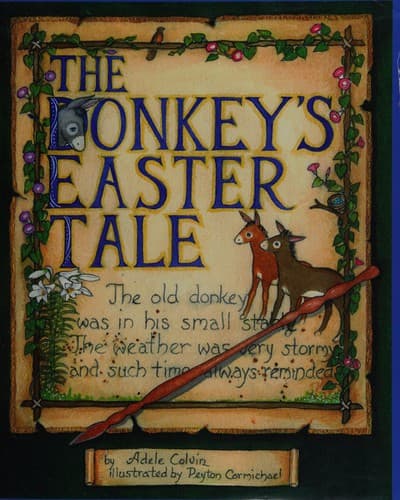 Cover of The donkey's Easter tale by Adele Bibb Colvin
