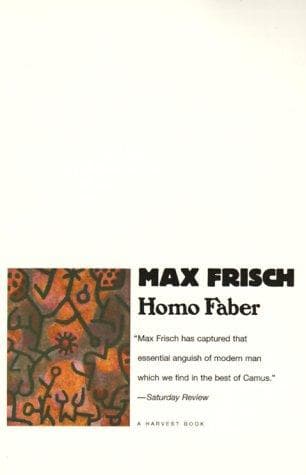 Cover of Homo Faber by Max Frisch