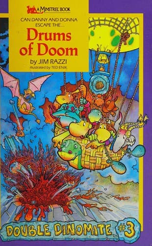 Cover of Drums of doom by Jim Razzi
