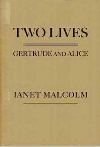 Cover of Two lives by Janet Malcolm