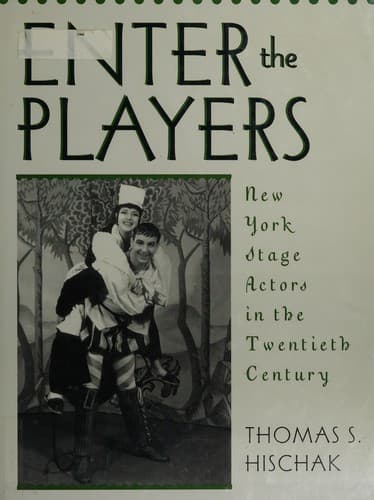 Cover of Enter the players by Thomas S. Hischak