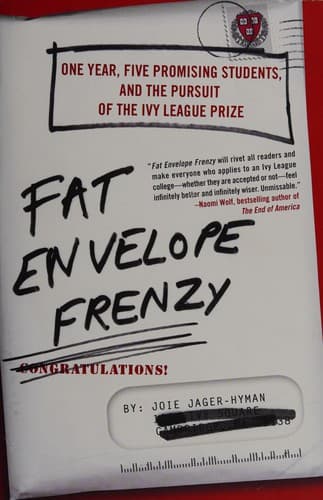 Cover of Fat envelope frenzy by Joie Jager-Hyman