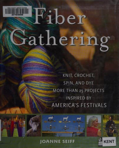 Cover of Fiber gathering by Joanne Seiff
