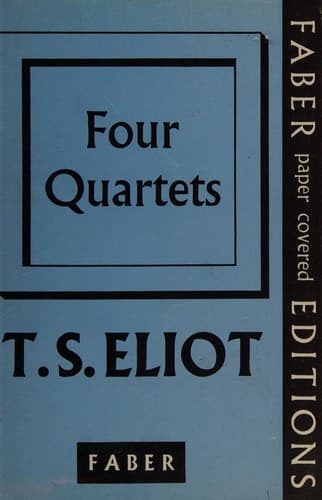 Cover of Four Quartets by T.S. Eliot
