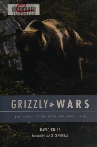 Cover of Grizzly wars by David G. Knibb