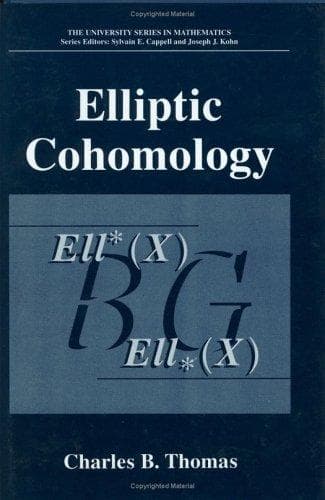 Cover of Elliptic cohomology by C. B. Thomas