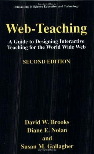 Cover of Web-teaching by David W. Brooks