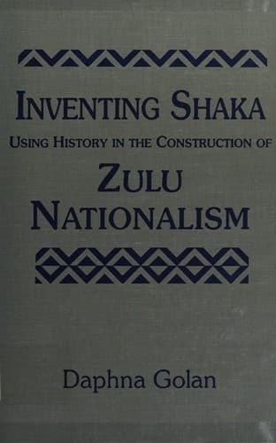 Cover of Inventing Shaka by Daphna Golan-Agnon