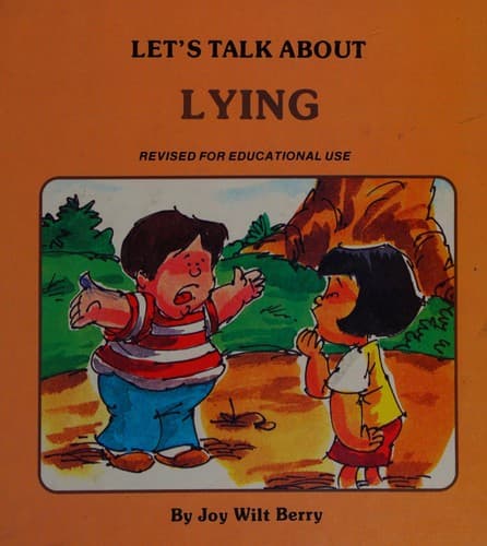 Cover of A children's book about lying by Joy Berry
