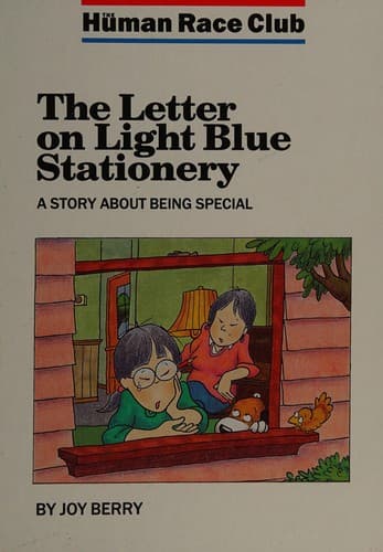 Cover of Letter on Light Blue Stationary (Human Race Club) by Joy Berry