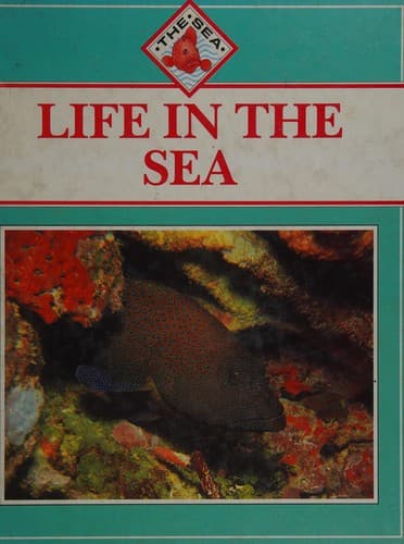 Cover of Life in the sea by Jennifer Coldrey