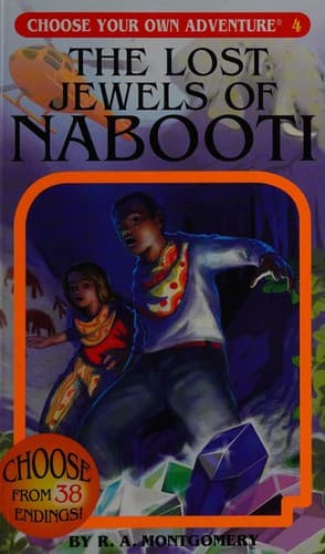Cover of The Lost Jewels of Nabooti by R. A. Montgomery